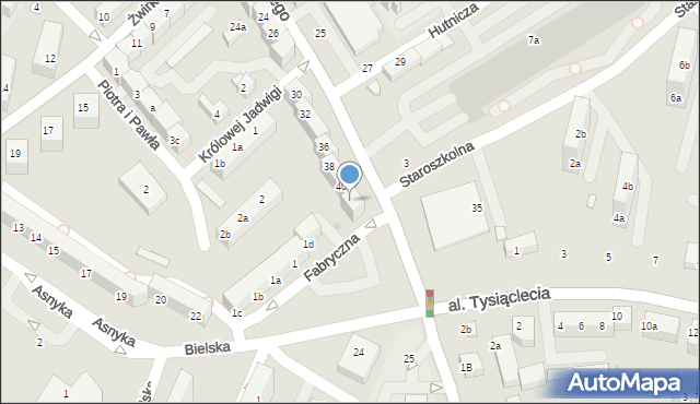 Bolesławiec, Króla Bolesława Chrobrego, 42, mapa Bolesławca