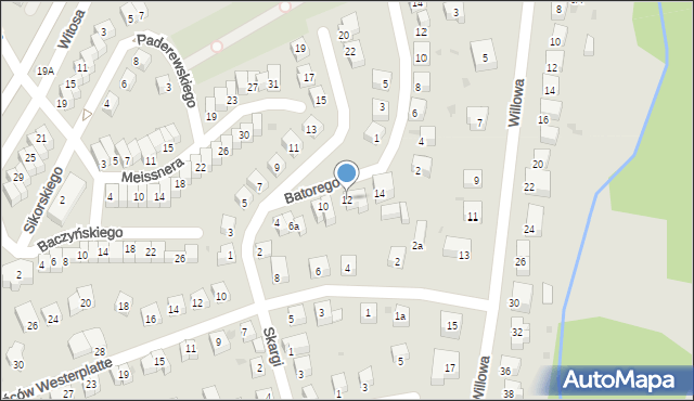 Bolesławiec, Króla Jana III Sobieskiego, 12, mapa Bolesławca