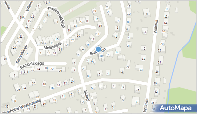 Bolesławiec, Króla Jana III Sobieskiego, 8, mapa Bolesławca