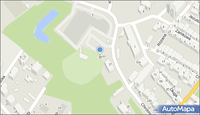 Brzeg, Króla Bolesława Chrobrego, 39, mapa Brzeg