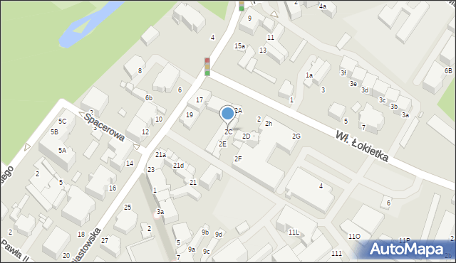 Brzeg, Króla Władysława Łokietka, 2C, mapa Brzeg