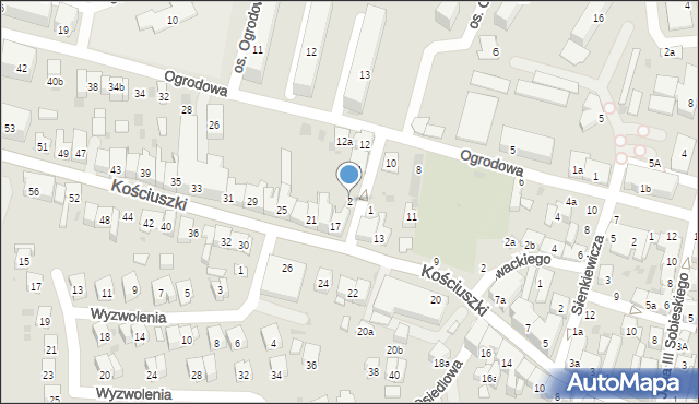 Brzesko, Króla Władysława Jagiełły, 2, mapa Brzesko