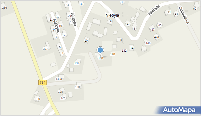 Brzozówka, Krakowska, 138, mapa Brzozówka