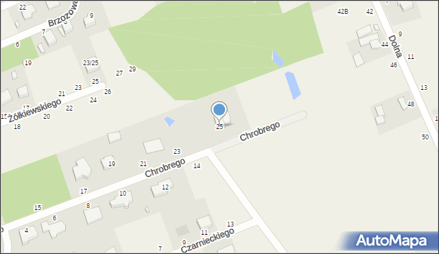 Bukowiec, Króla Bolesława Chrobrego, 25, mapa Bukowiec