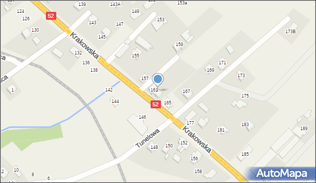 Bulowice, Krakowska, 163, mapa Bulowice