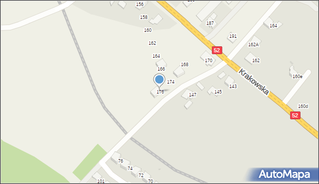 Bulowice, Krakowska, 176, mapa Bulowice