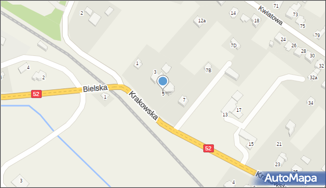 Bulowice, Krakowska, 5, mapa Bulowice