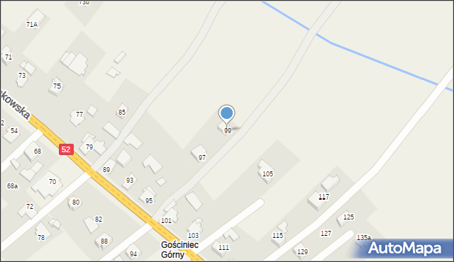 Bulowice, Krakowska, 99, mapa Bulowice