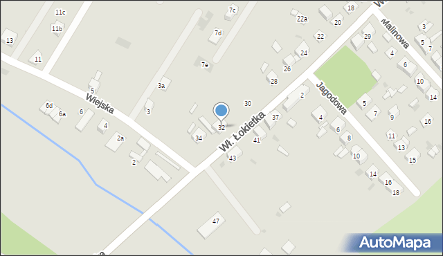 Bytom, Króla Władysława Łokietka, 32, mapa Bytomia