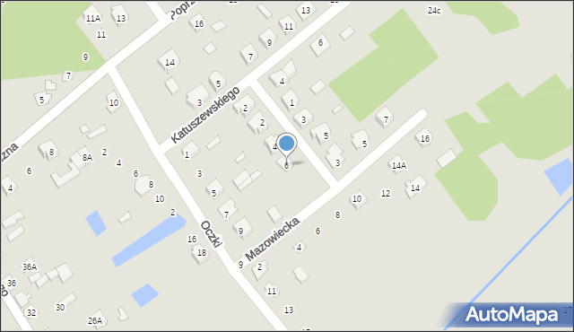 Cegłów, Króla Zygmunta III Wazy, 6, mapa Cegłów