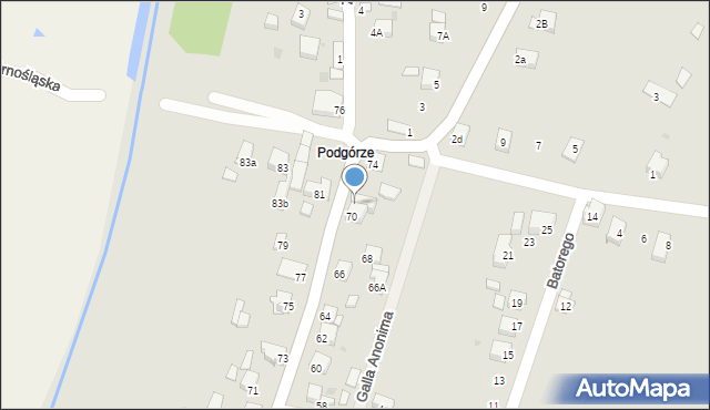 Chełmek, Króla Bolesława Chrobrego, 72, mapa Chełmek