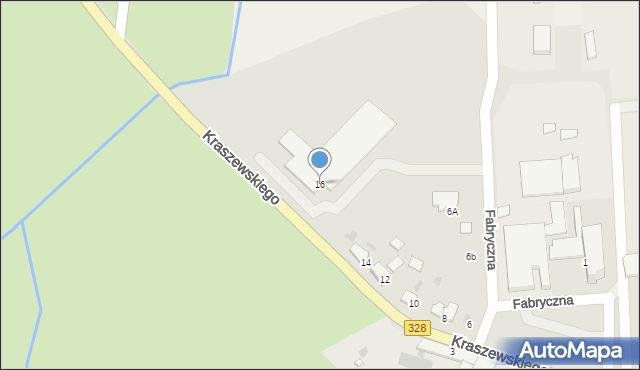 Chojnów, Kraszewskiego Józefa Ignacego, 16, mapa Chojnów