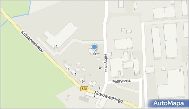 Chojnów, Kraszewskiego Józefa Ignacego, 6A, mapa Chojnów