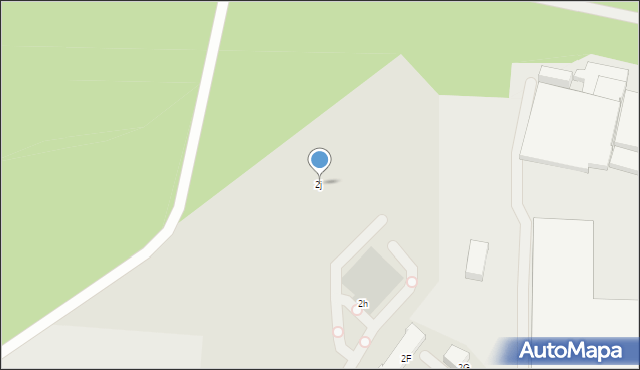 Chrzanów, Kroczymiech, 2j, mapa Chrzanów