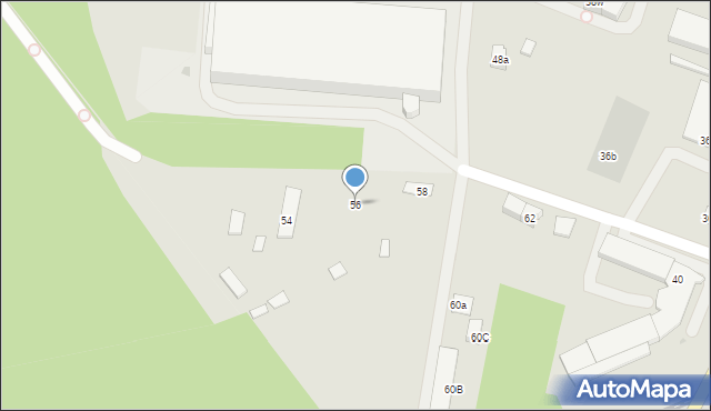 Chrzanów, Kroczymiech, 56, mapa Chrzanów