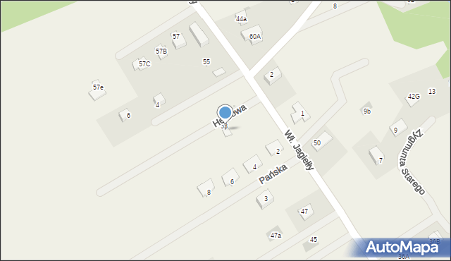 Chylice, Króla Władysława Jagiełły, 73, mapa Chylice