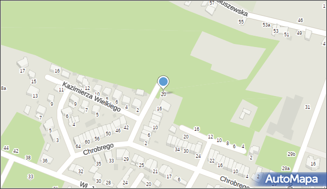 Ciechocinek, Króla Jana III Sobieskiego, 20, mapa Ciechocinek