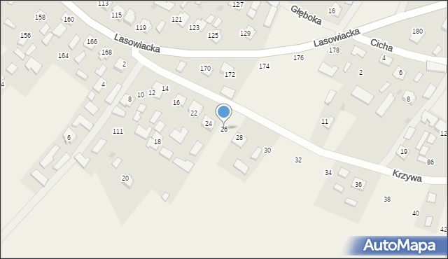 Cmolas, Krzywa, 26, mapa Cmolas