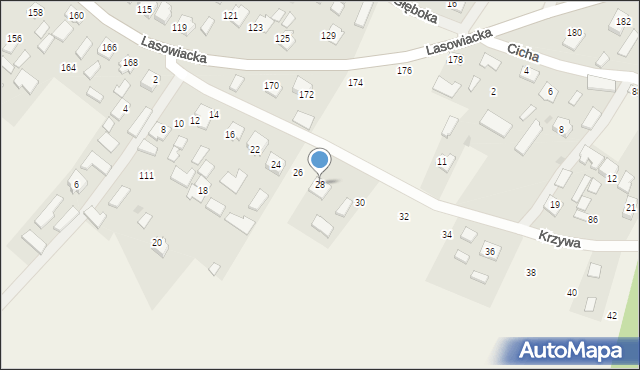 Cmolas, Krzywa, 28, mapa Cmolas