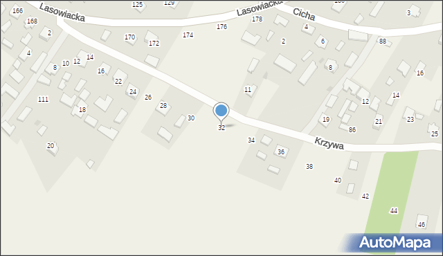 Cmolas, Krzywa, 32, mapa Cmolas