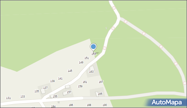 Czajowice, Króla Władysława Łokietka, 153, mapa Czajowice