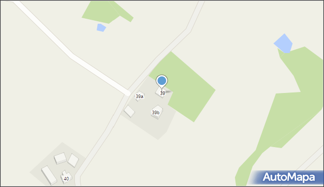 Długi Kierz, Kręta, 42, mapa Długi Kierz