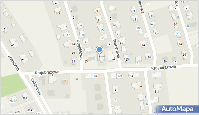 Dobra, Krajobrazowa, 1, mapa Dobra