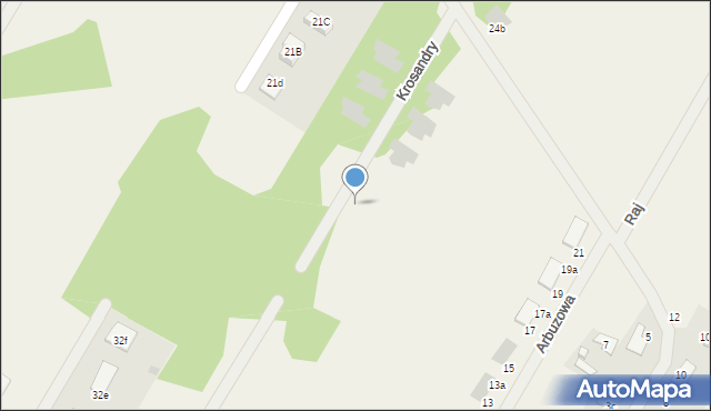 Dosin, Krosandry, 11, mapa Dosin