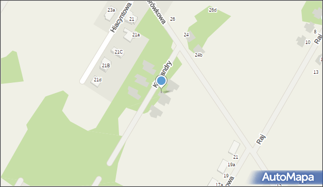 Dosin, Krosandry, 5, mapa Dosin