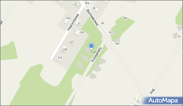 Dosin, Krosandry, 6, mapa Dosin