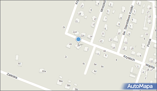 Drobin, Kryskich, 2d, mapa Drobin