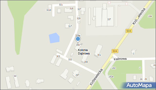 Elbląg, Królewiecka, 331, mapa Elbląga