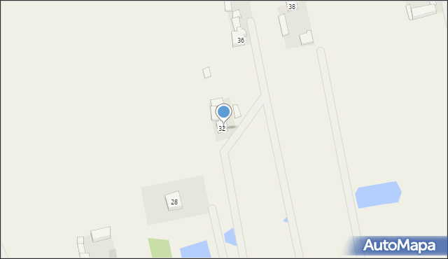 Garbów, Kruszowska, 32B, mapa Garbów