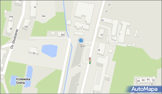 Gdańsk, Króla Jana III Sobieskiego, 9, mapa Gdańska