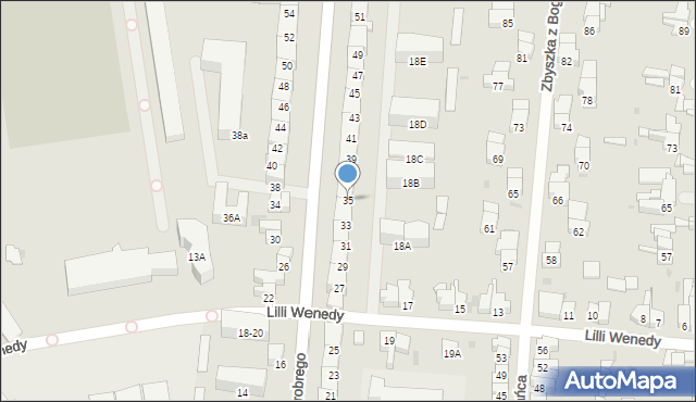 Gdańsk, Króla Bolesława Chrobrego, 35, mapa Gdańska