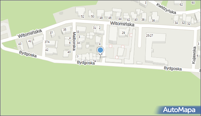 Gdynia, Królewiecka, 8, mapa Gdyni