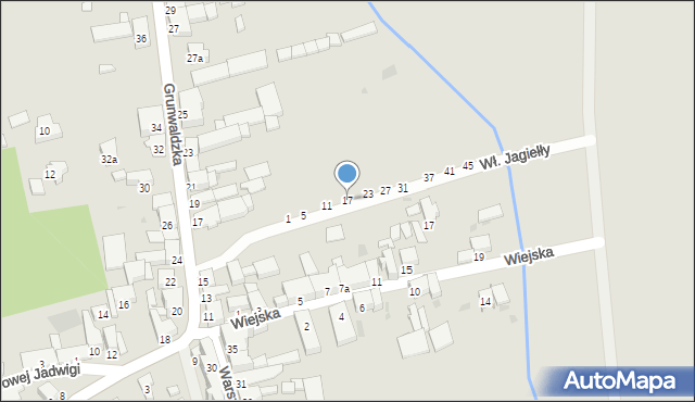 Głubczyce, Króla Władysława Jagiełły, 17, mapa Głubczyce
