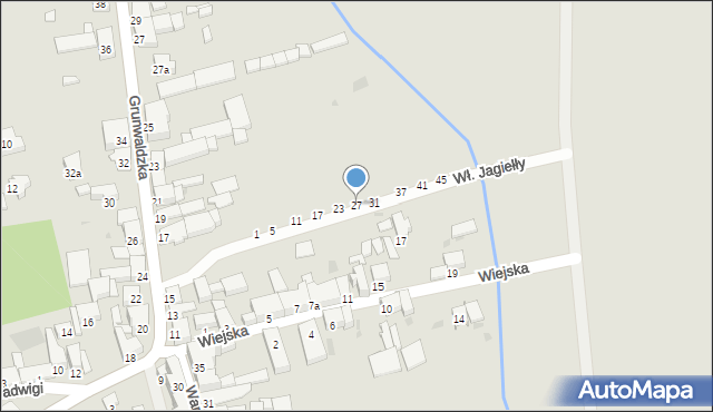 Głubczyce, Króla Władysława Jagiełły, 27, mapa Głubczyce