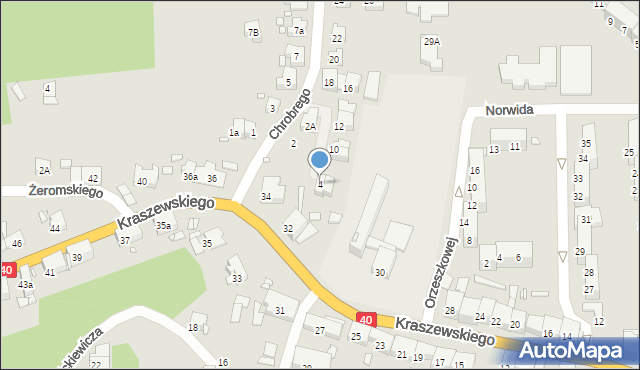 Głuchołazy, Króla Bolesława Chrobrego, 4, mapa Głuchołazy