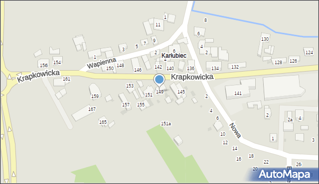 Gogolin, Krapkowicka, 149, mapa Gogolin