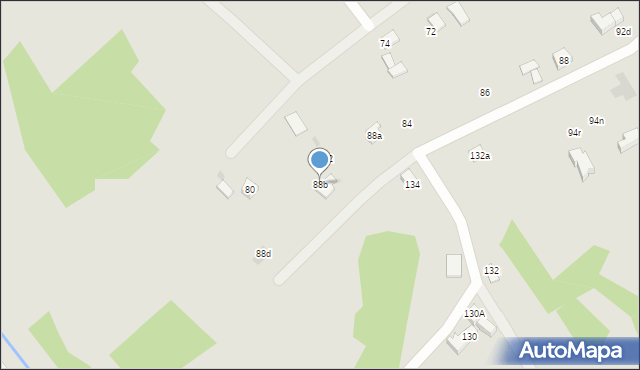 Gorlice, Króla Władysława Łokietka, 88b, mapa Gorlic