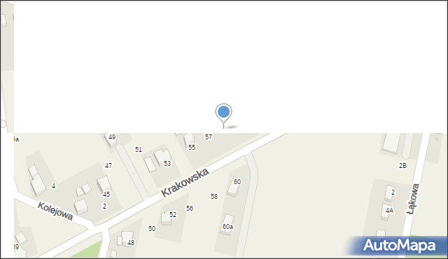 Gorzów, Krakowska, 59, mapa Gorzów