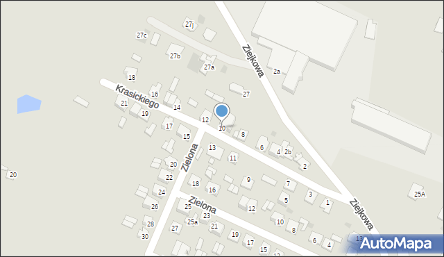 Gostynin, Krasickiego Ignacego, bp., 10, mapa Gostynin