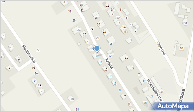 Gruszczyn, Kraina, 19, mapa Gruszczyn