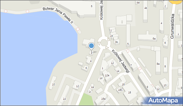 Iława, Króla Jana III Sobieskiego, 2, mapa Iława