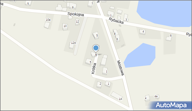 Imbramowice, Krótka, 6, mapa Imbramowice