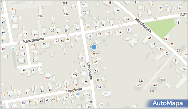 Inowrocław, Króla Bolesława Chrobrego, 62, mapa Inowrocławia