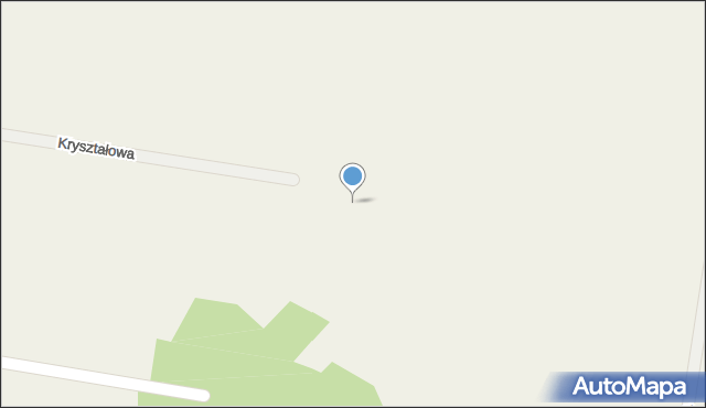 Izabelin, Kryształowa, 54, mapa Izabelin