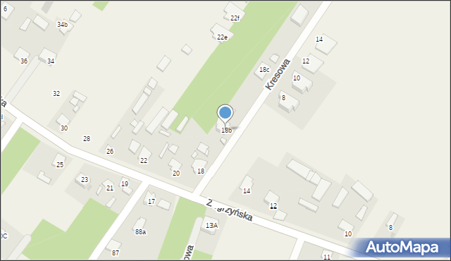 Jachranka, Kresowa, 1, mapa Jachranka