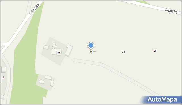 Jangrot, Krótka, 20, mapa Jangrot